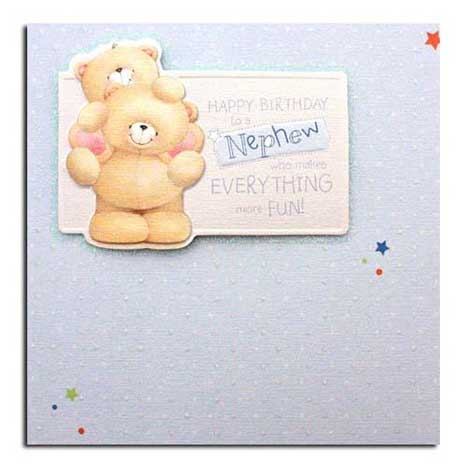 Nephew Birthday Forever Friends Card